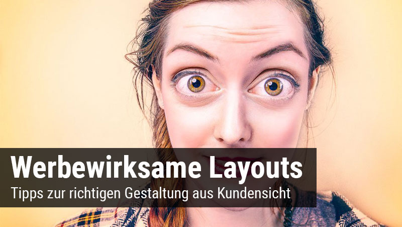 Blog Layoutgestaltung